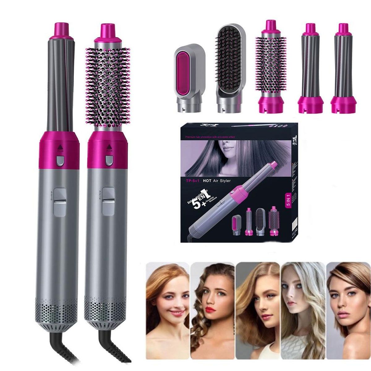 Hot Air Brush (5-in-1)