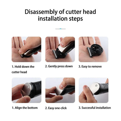 Hair Clipper Electric Powerful Hair Shaving Machine Cutting